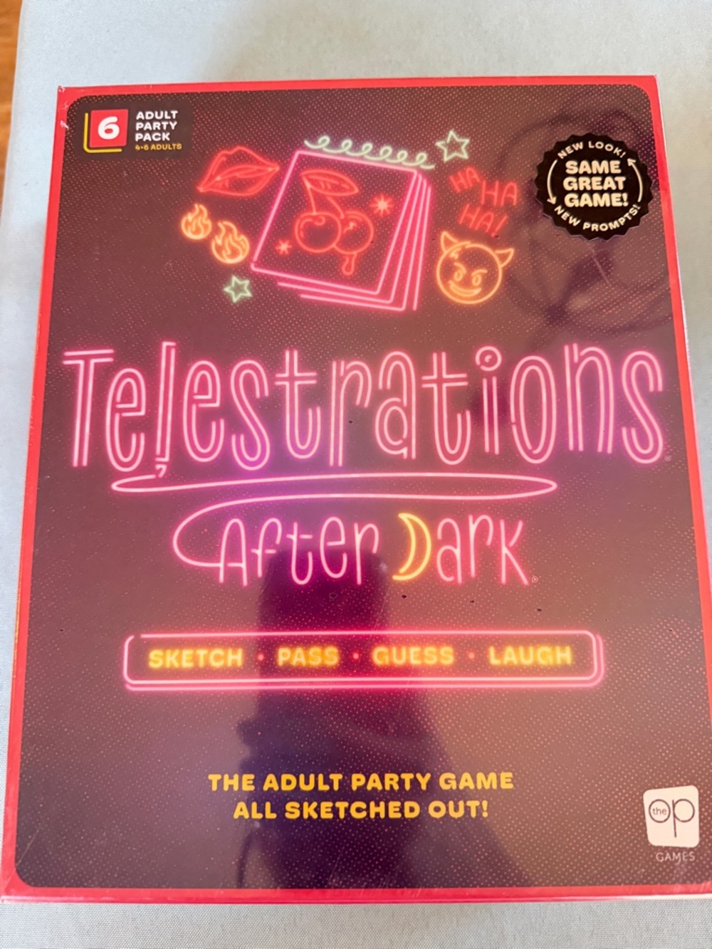 New Telestrations After Dark Adult Party Pack Game Drawing Sketch